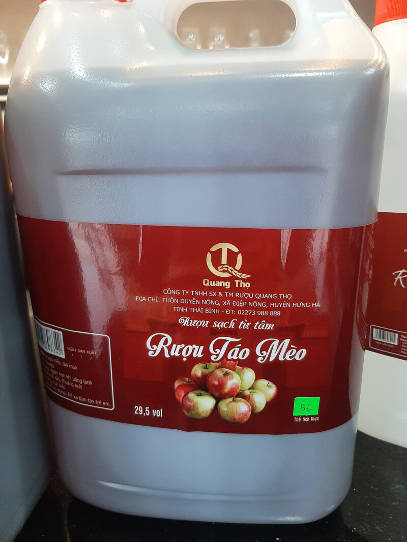 Rượu Táo Mèo